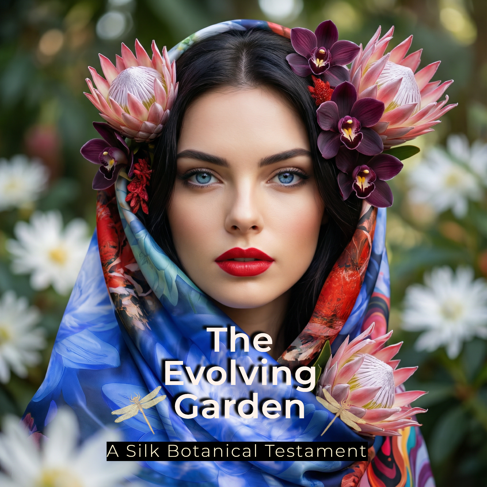 The Evolving Garden~ A silk botanical testament