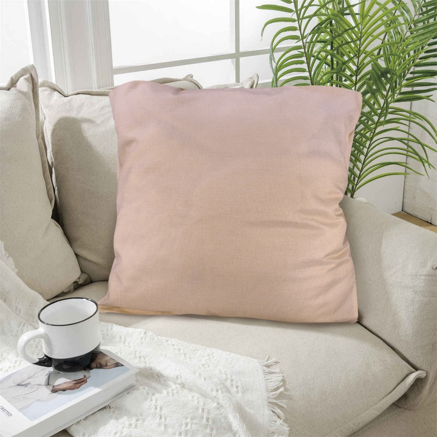 blushing bride pillow case set of 4