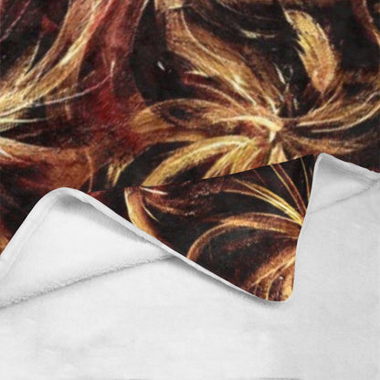 wind in the waratahs soft fleece blanket