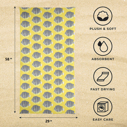 SUCH AN ANGEL  BEACH TOWEL Artsadd