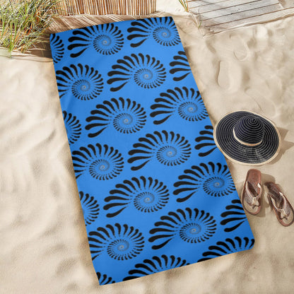 ANCIENT OCEAN BEACH TOWEL Artsadd
