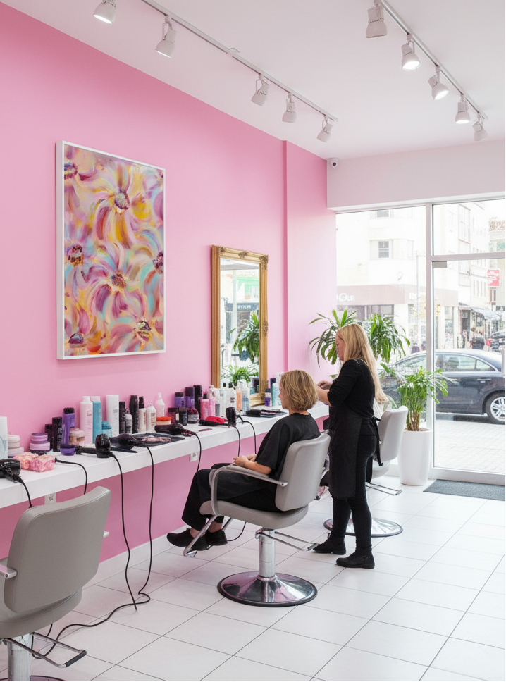 hibiscus native flower australia tropical pastel painting print wall art