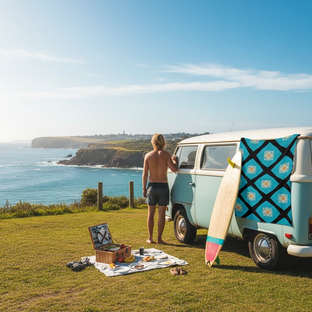 KIAMA SUNRISE BEACH TOWEL JetPrint Fulfillment