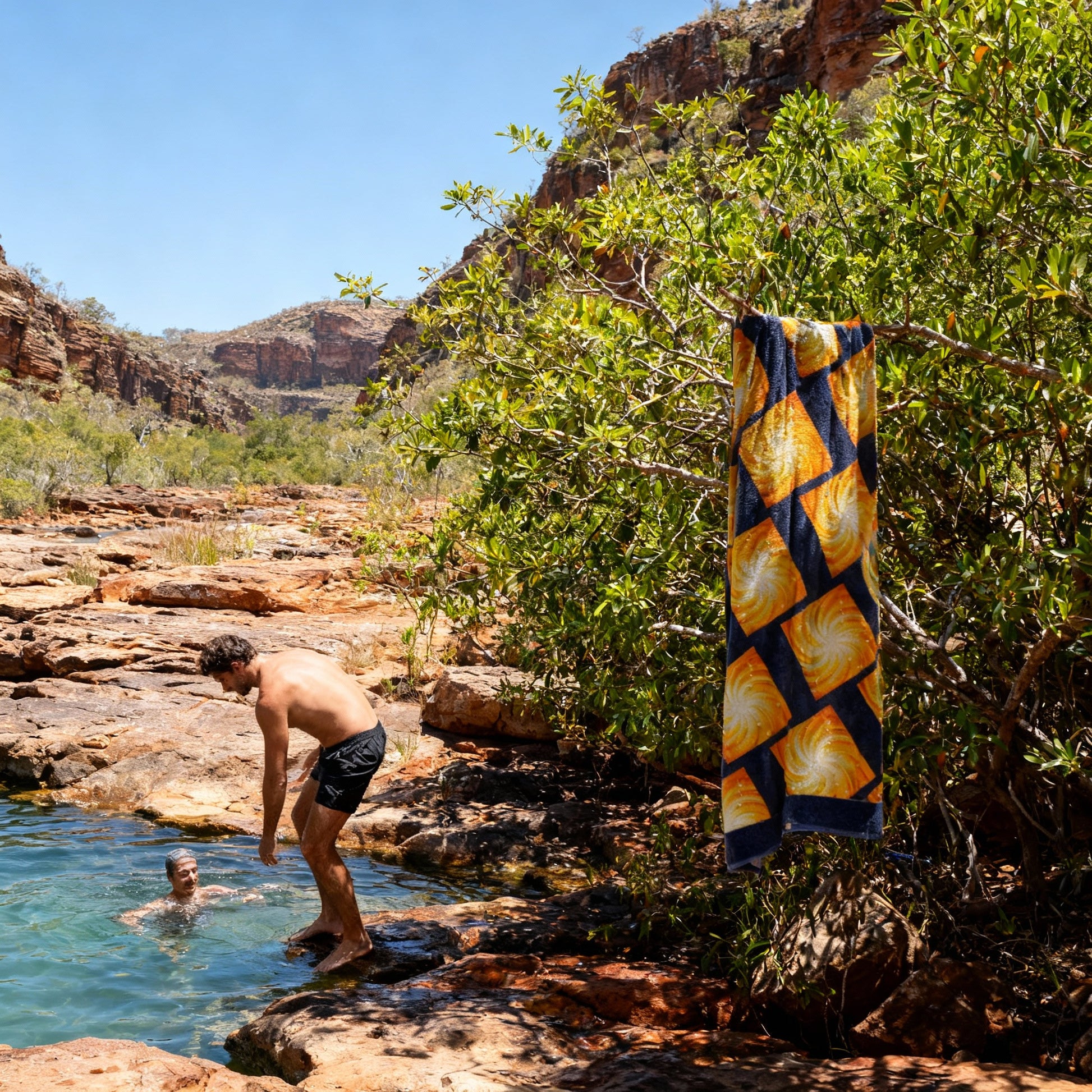 STAR GAZING  BEACH TOWEL Artsadd