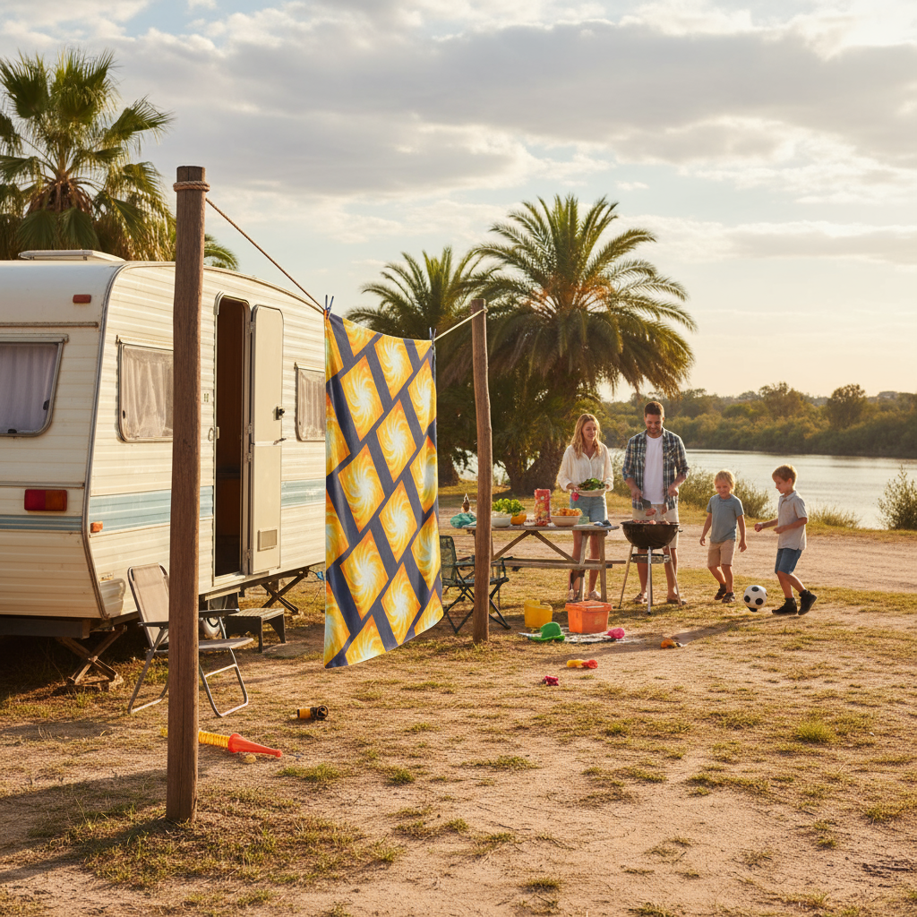 STAR GAZING  BEACH TOWEL Artsadd