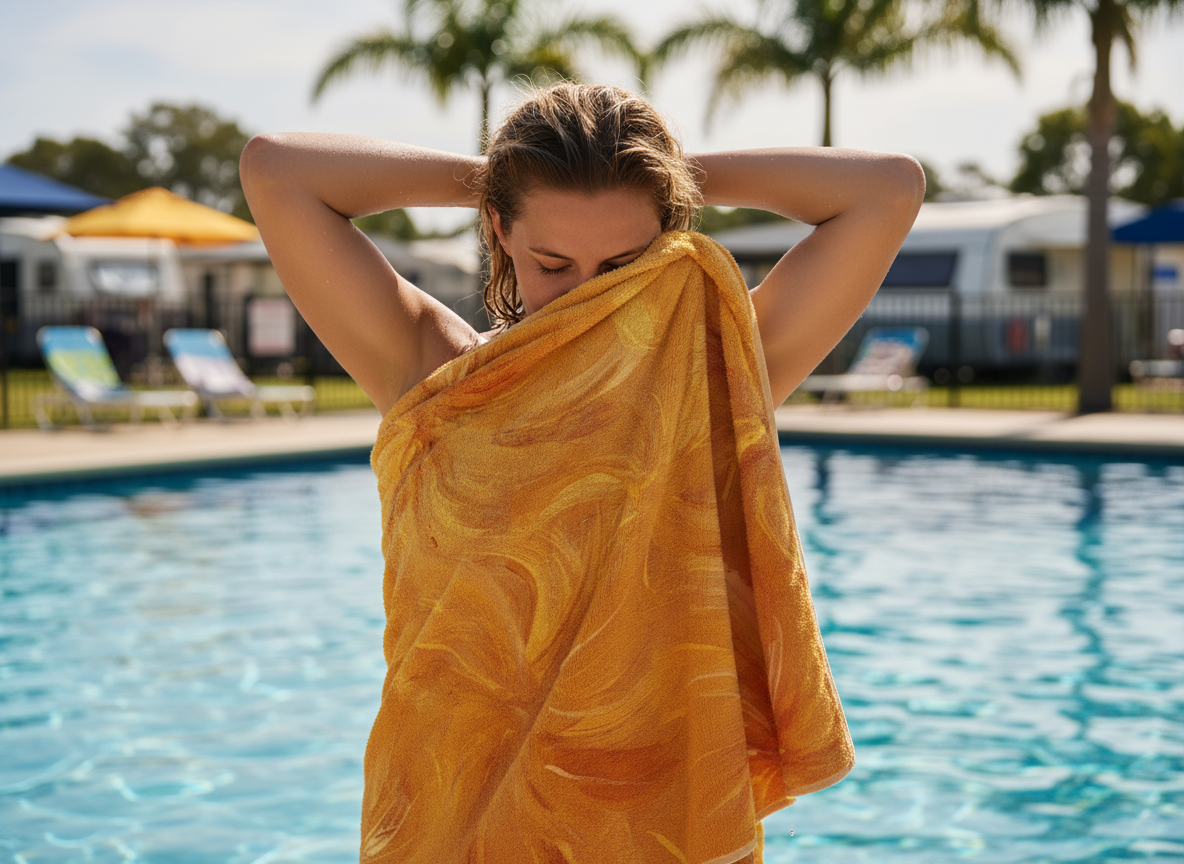 HERE COMES THE SUN BEACH TOWEL JetPrint Fulfillment