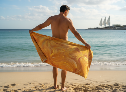 HERE COMES THE SUN BEACH TOWEL JetPrint Fulfillment
