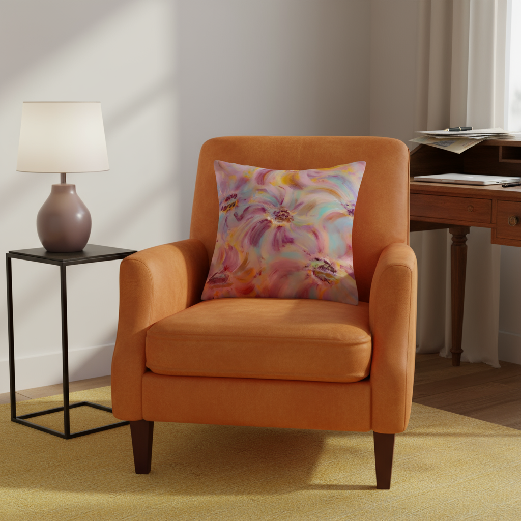 Harmony of the Hibiscus Pillow Cover