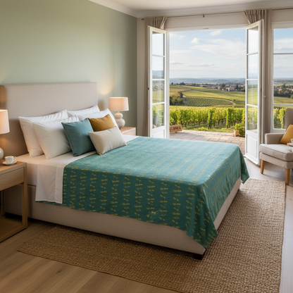 ACACIA TWIGS BLANKET InterestPrint