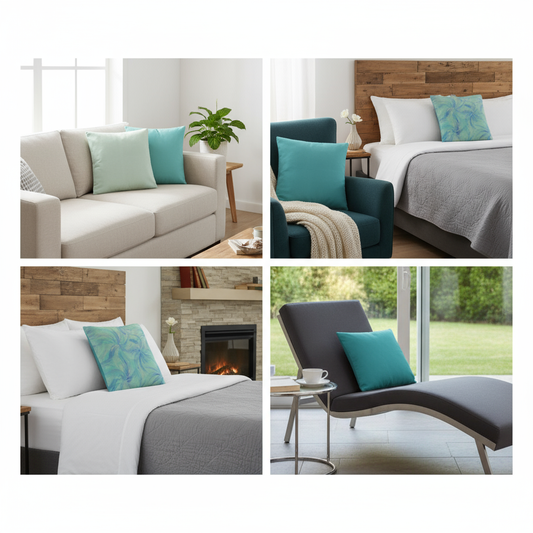 Sale  Blue Unity Pillow Case 4-Pack    Bargain Sale - $30!