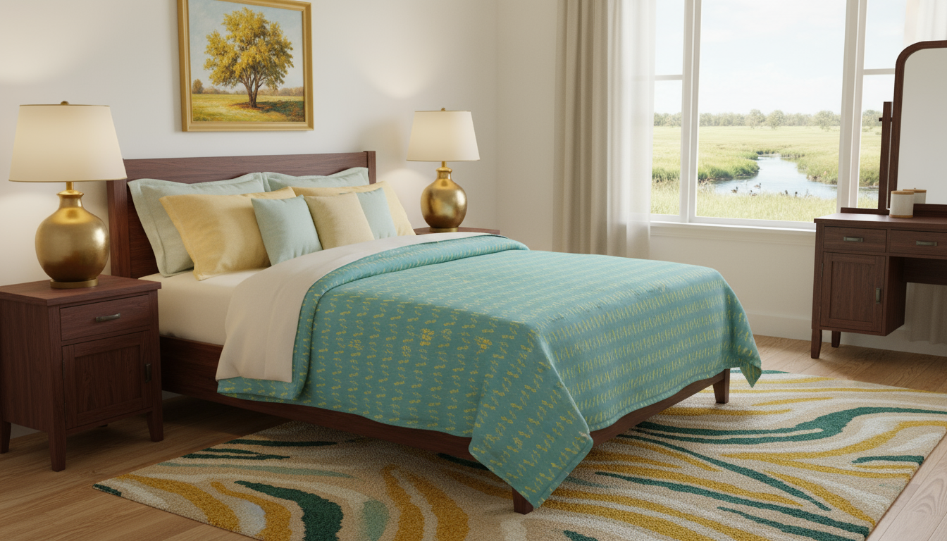 ACACIA TWIGS BLANKET InterestPrint