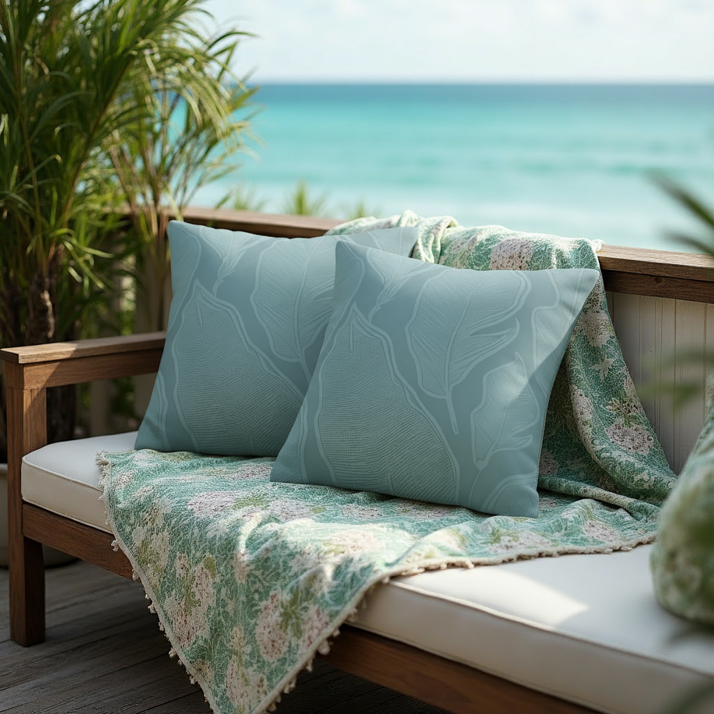 AMONG THE GUM TREES THROW PILLOW COVER JetPrint Fulfillment