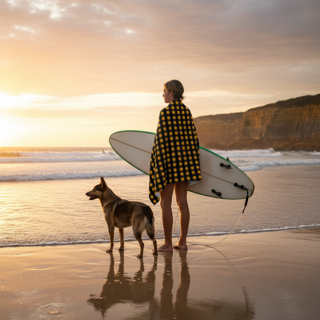 SUMMER SUN BEACH TOWEL Artsadd