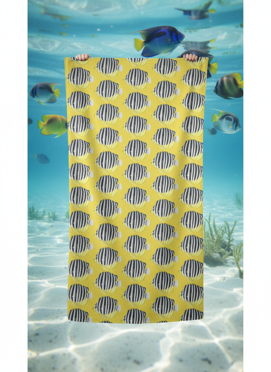 SUCH AN ANGEL  BEACH TOWEL Artsadd