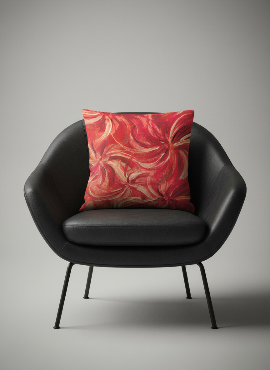 HAKEA HAPPINESS THROW PILLOW COVER JetPrint Fulfillment