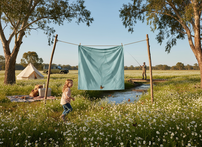 AMONG THE GUM TREES BLANKET InterestPrint